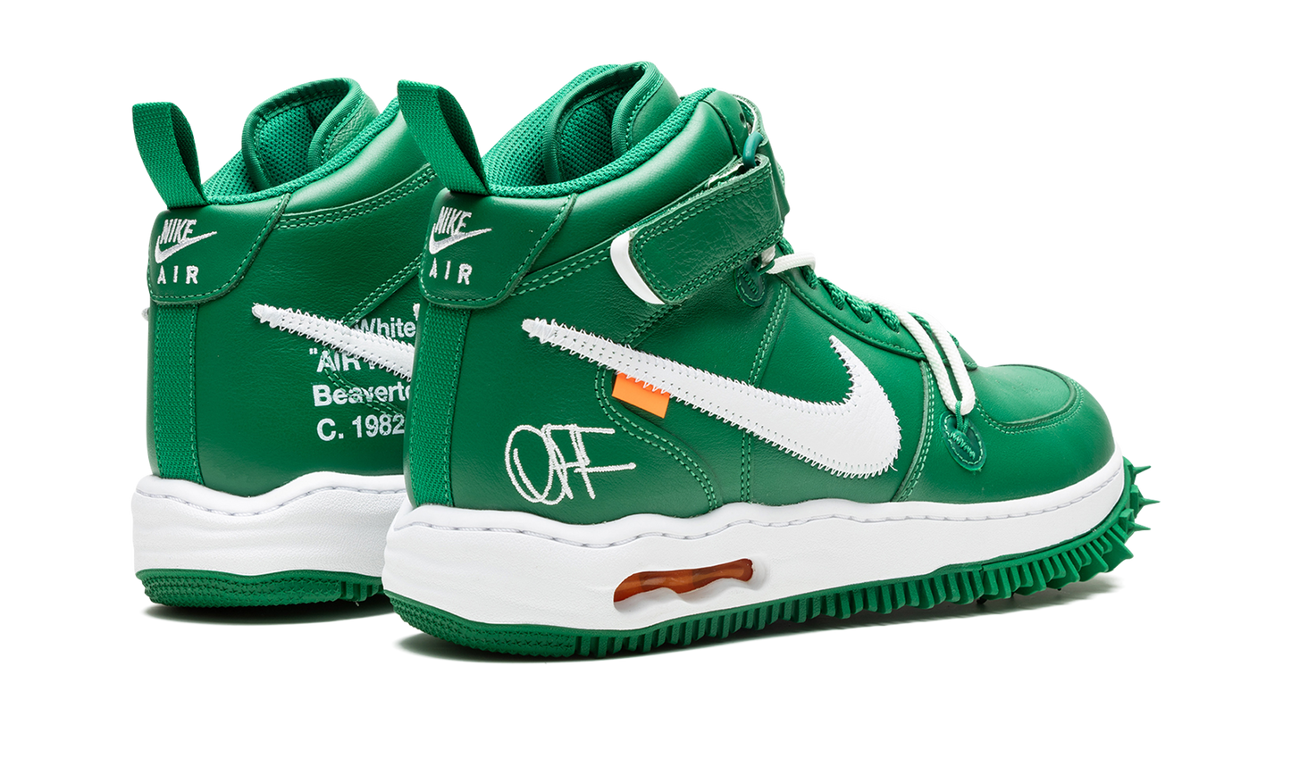 Air Force 1 Mid Off-White - Pine Green