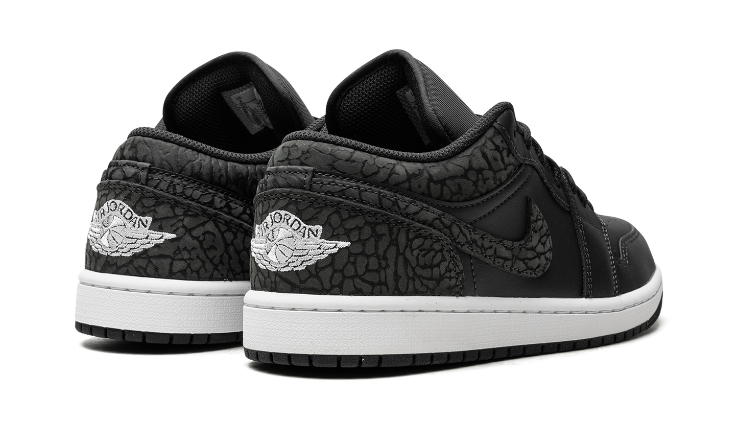 Air Jordan 1 Low Black Elephant
