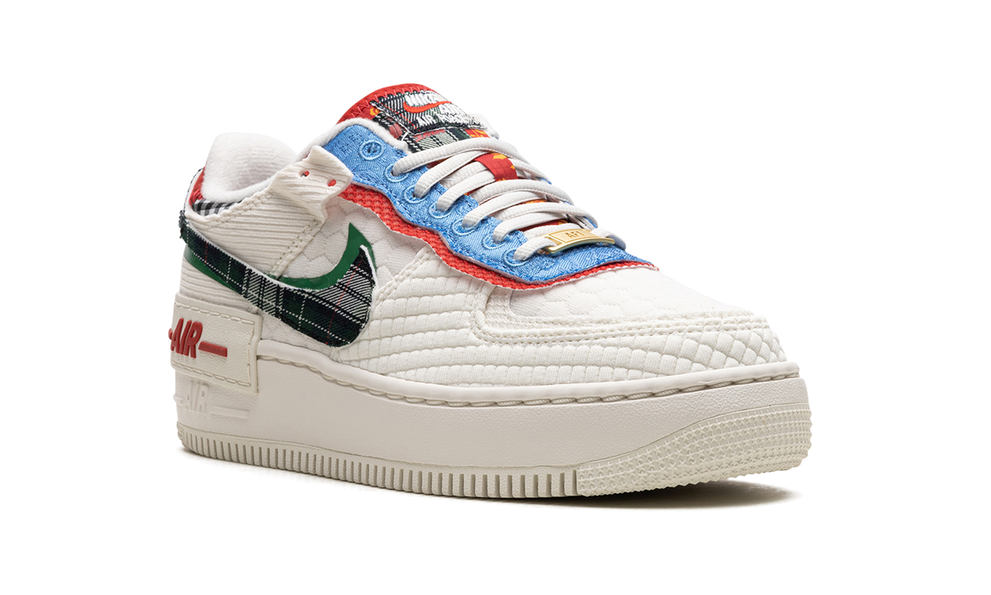 NIKE AIR FORCE 1 SHADO WMNS Multi-Material