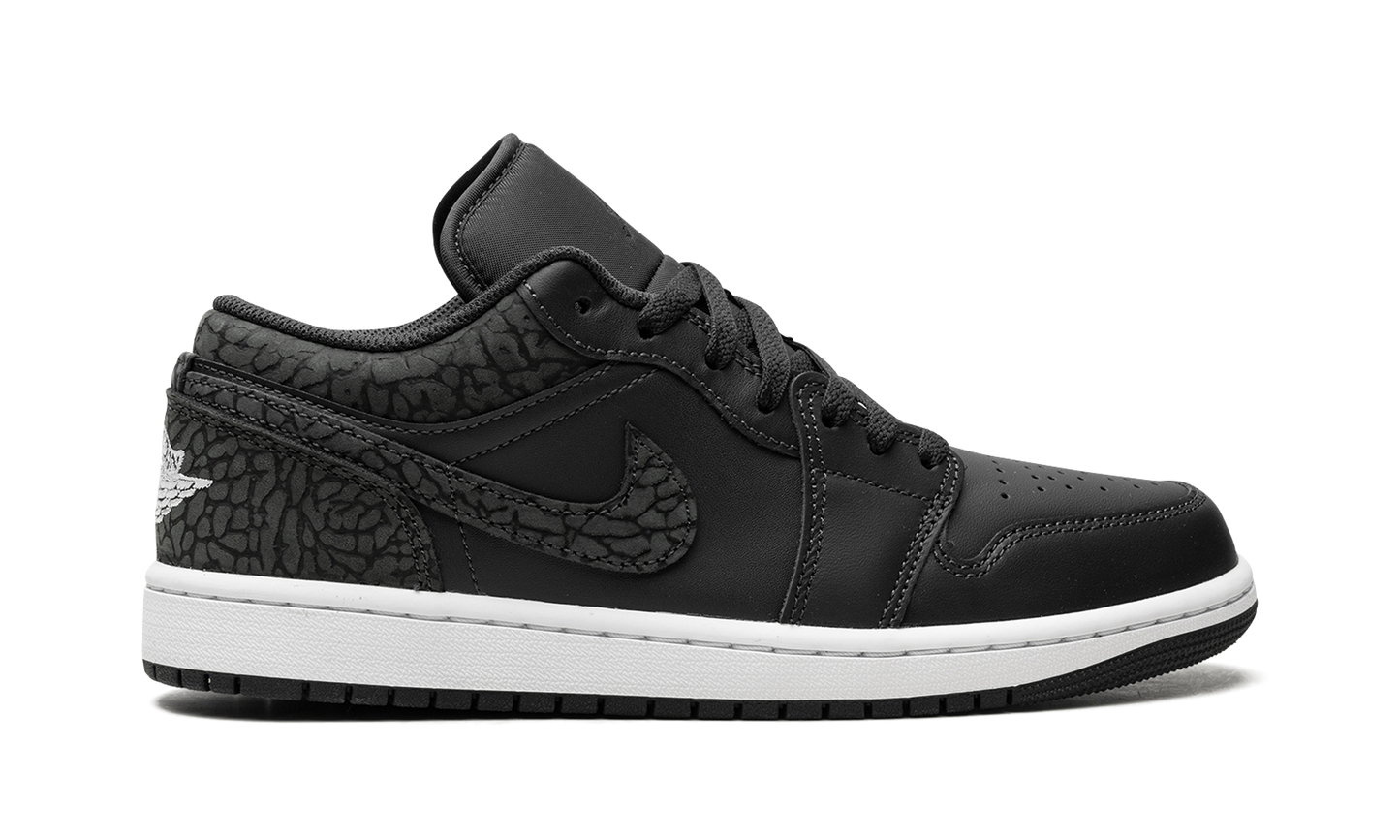 Air Jordan 1 Low Black Elephant