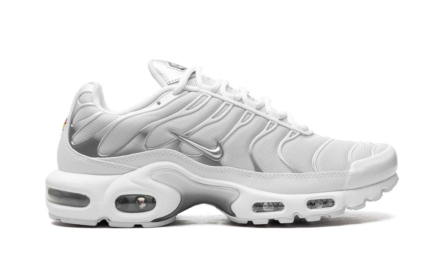 AIR MAX PLUS WMNS White / Metallic Silver