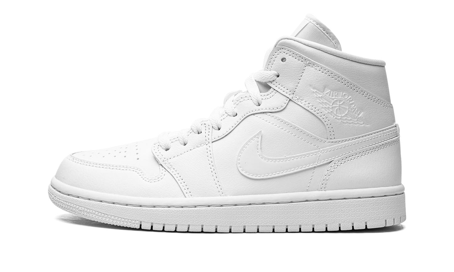 AIR JORDAN 1 MID WMNS Triple White 2022