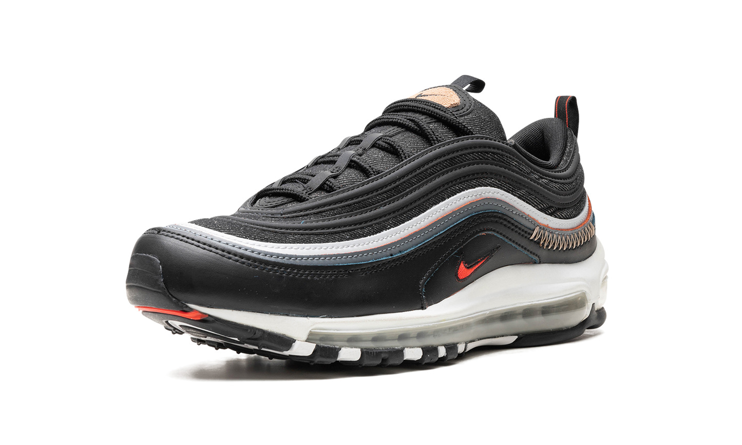 Air Max 97 SE Black / Bright Crimson
