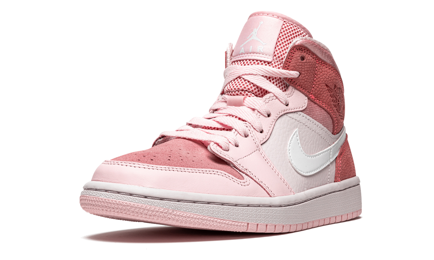 Air Jordan 1 Mid WMNS Digital Pink