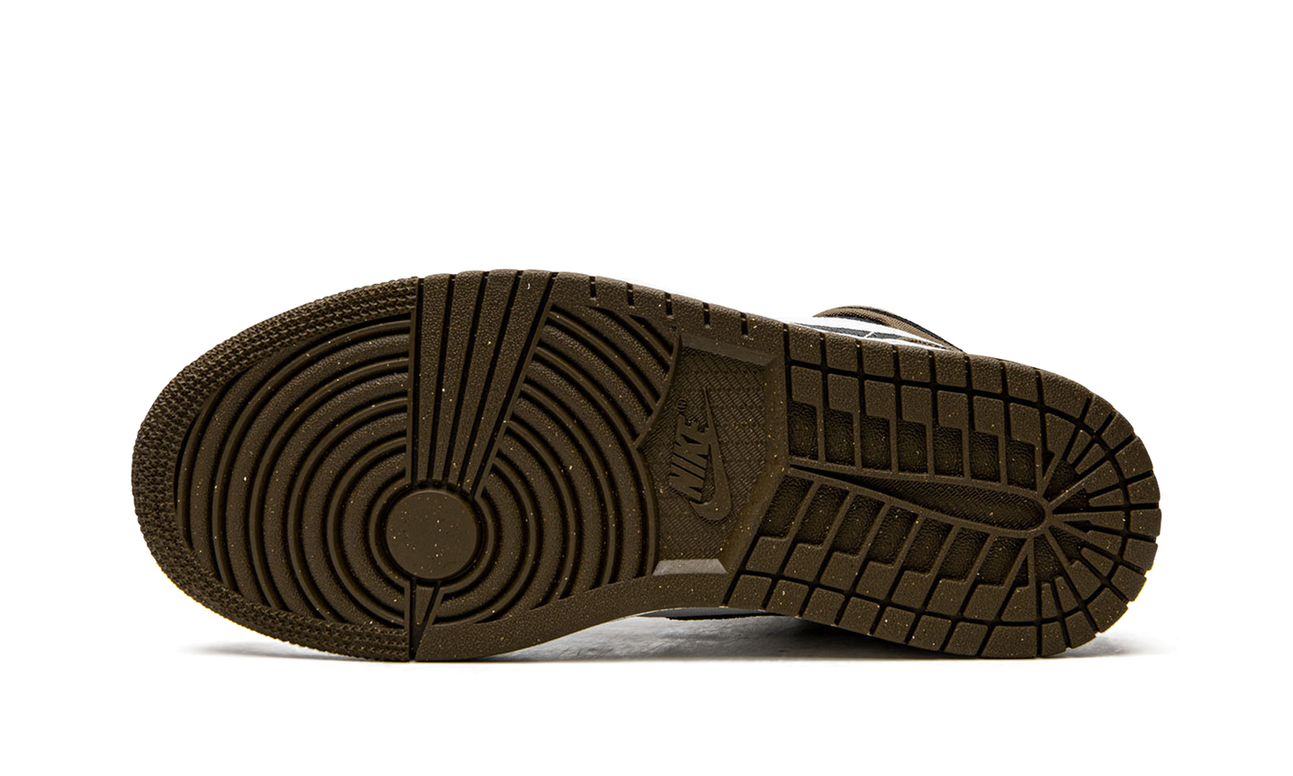 AIR JORDAN 1 MID SE WMNS Olive Toe