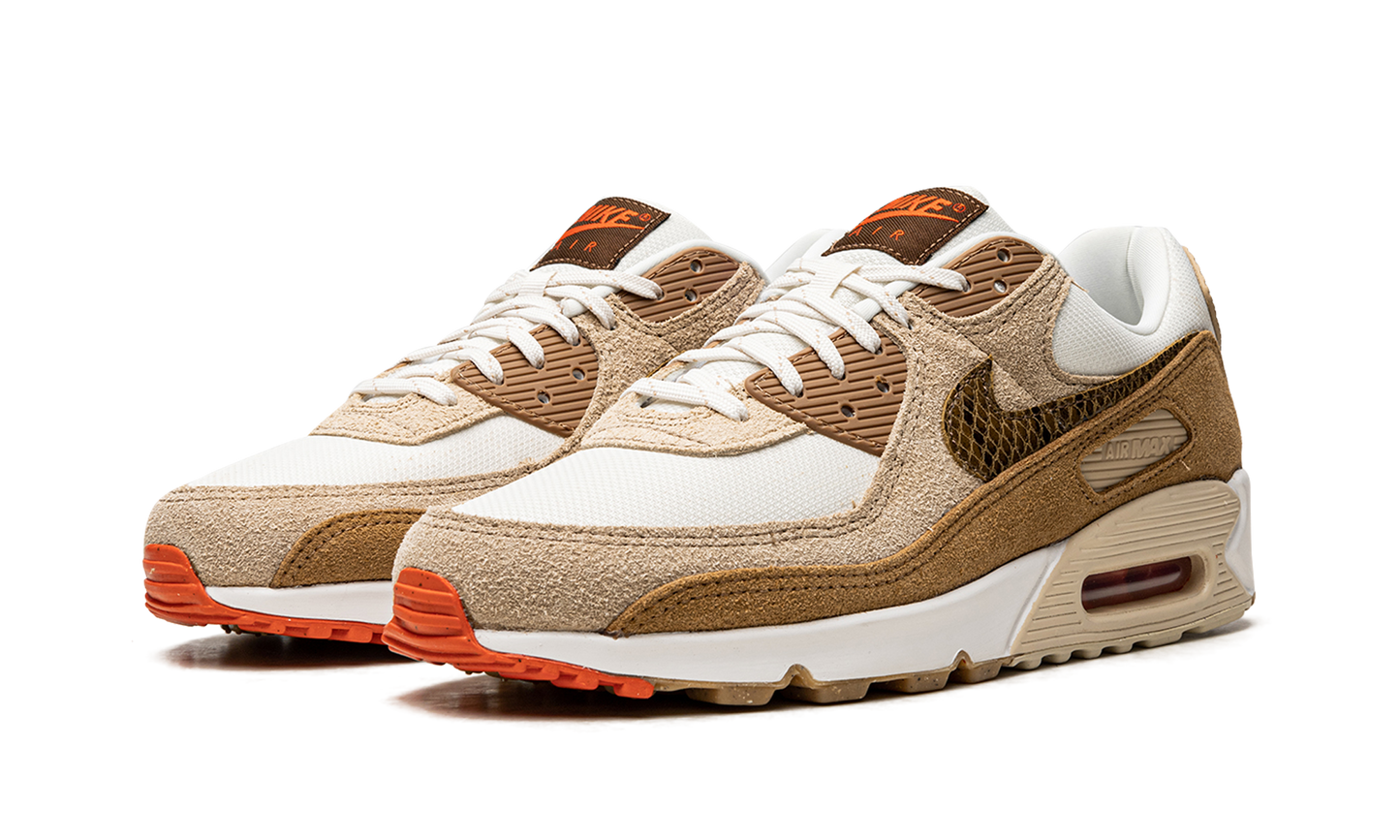 AIR MAX 90 WMNS Pale Ivory Snakeskin Swoosh