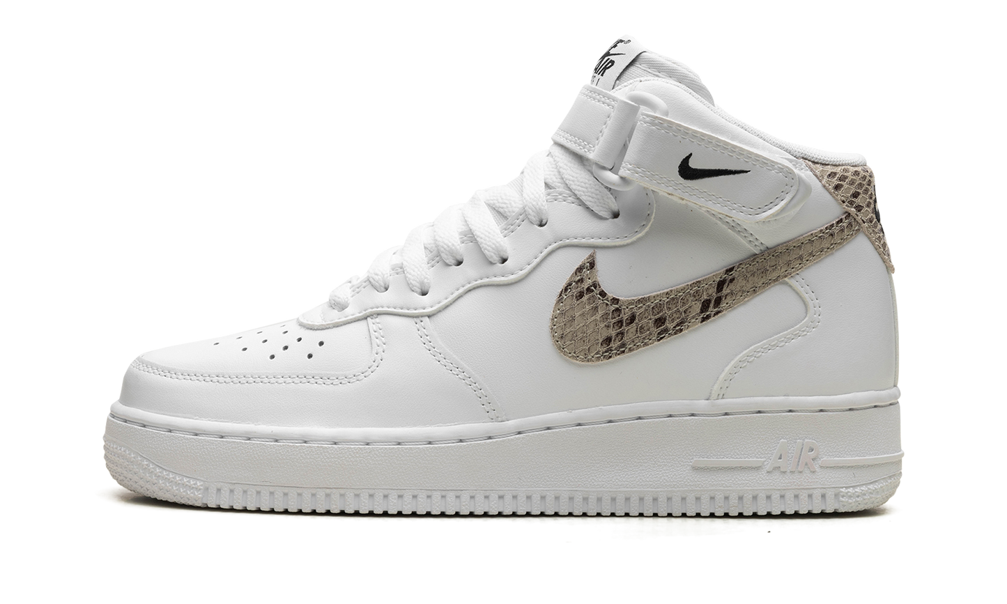 AIR FORCE 1 '07 MID WMNS White Snake Swoosh