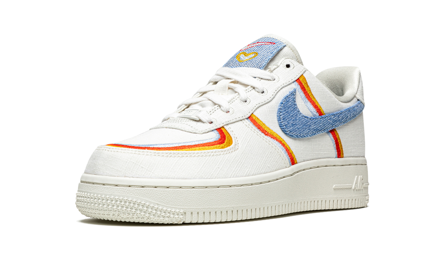 AIR FORCE 1 '07 LV8 MNS WMNS Denim Swoosh