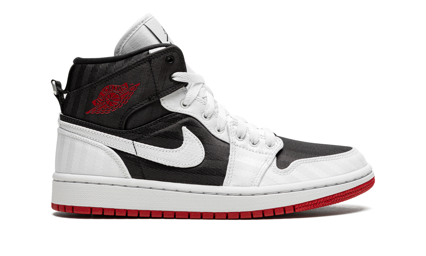 AIR JORDAN 1 MID SE UTL WMNS White / Black / Gym Red