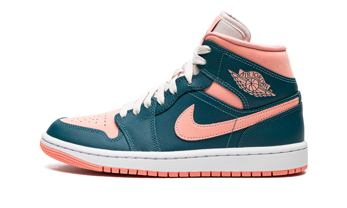 AIR JORDAN 1 MID WMNS Dark Teal Green