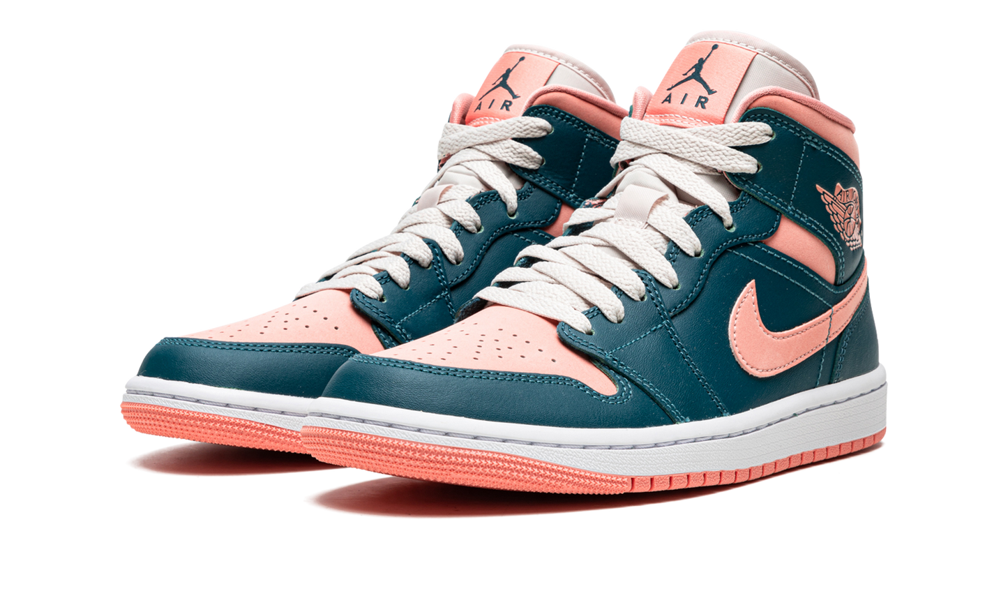 AIR JORDAN 1 MID WMNS Dark Teal Green