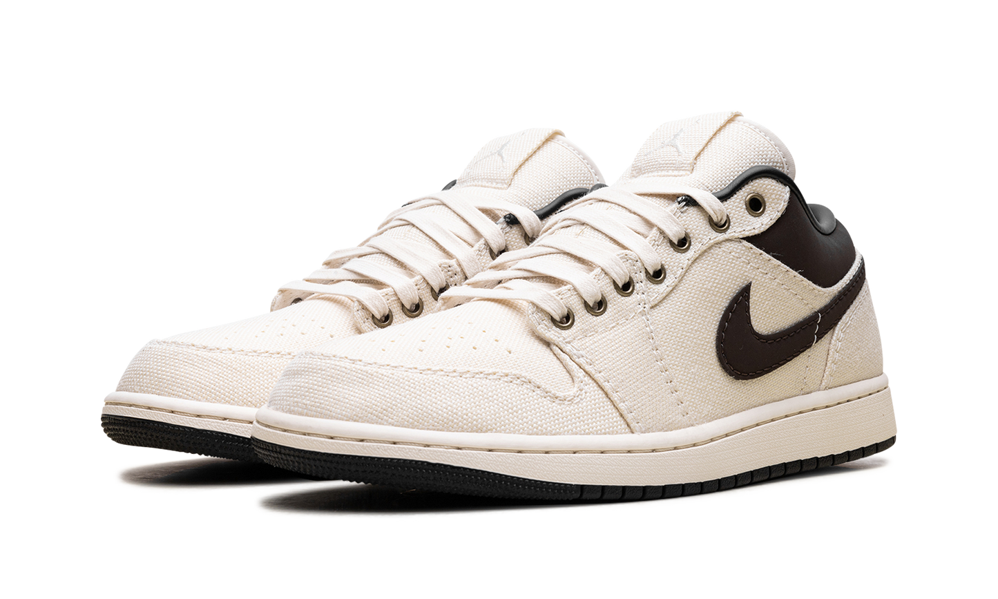 Air Jordan 1 Low Premium Pale Ivory Baroque Brown