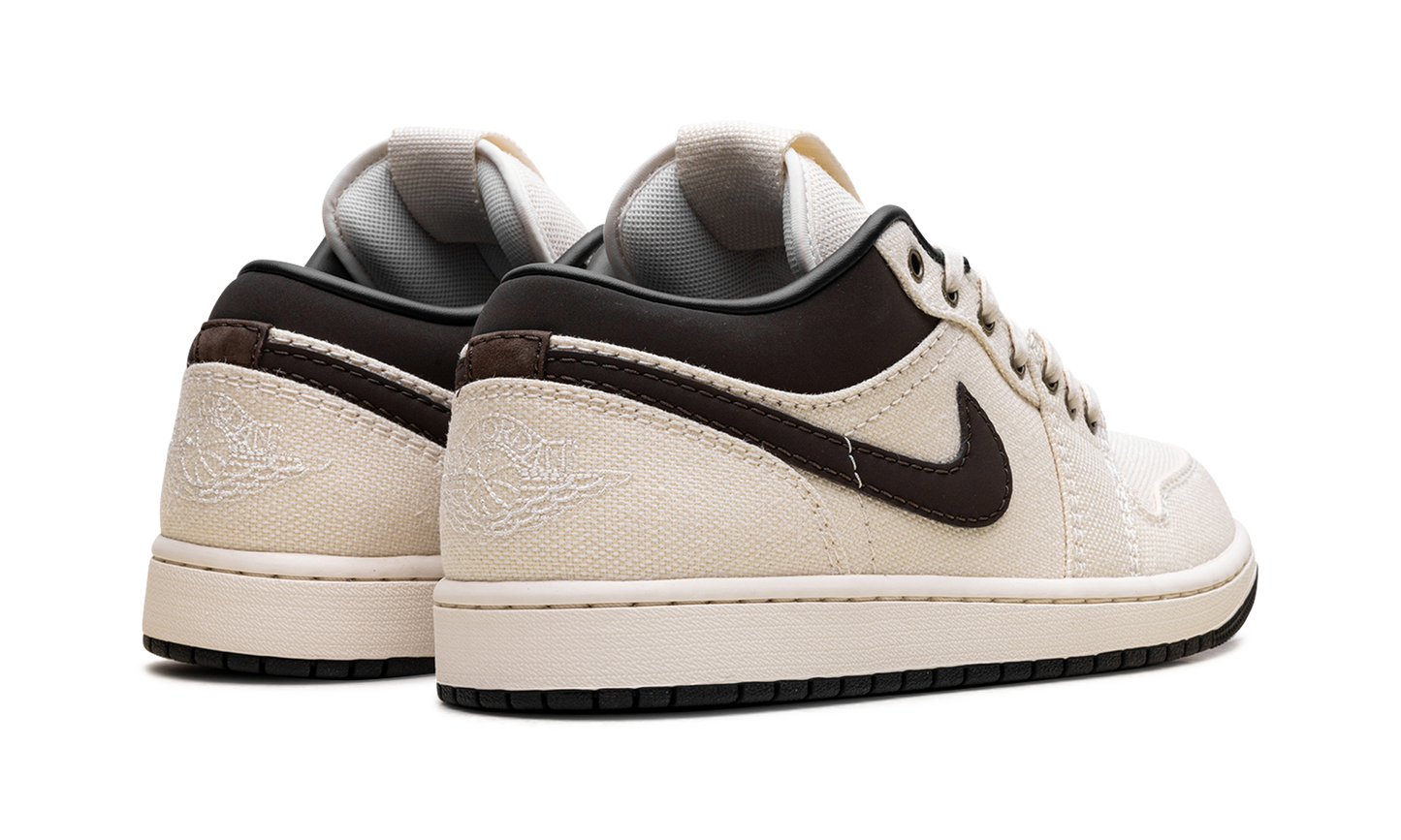 Air Jordan 1 Low Premium Pale Ivory Baroque Brown