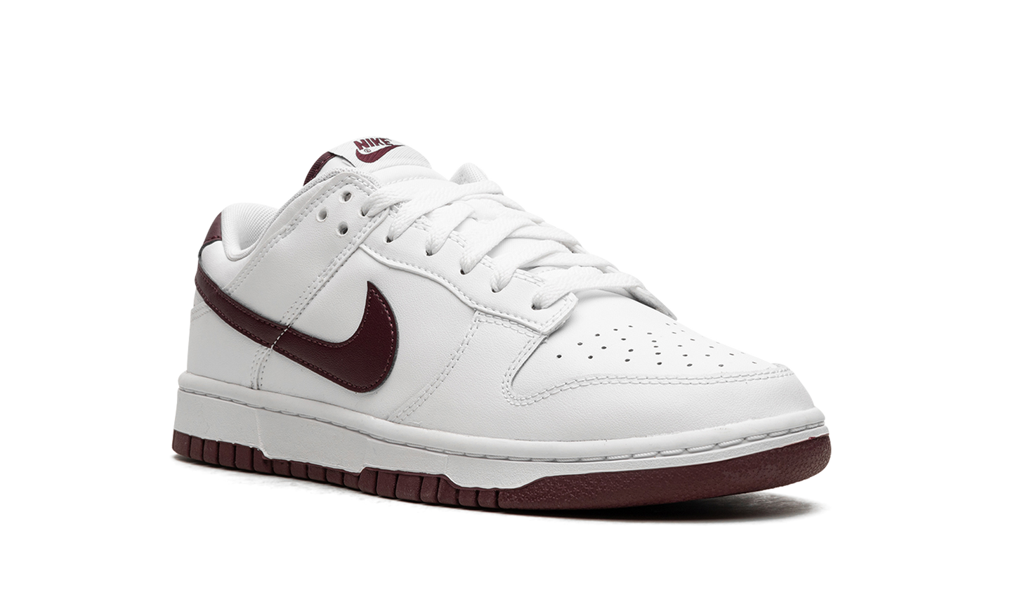 Dunk Low Retro White Night Maroon