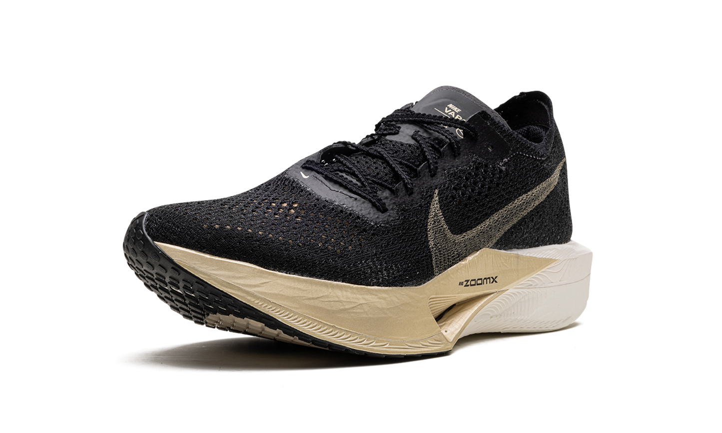 ZoomX Vaporfly 3 Black Metallic Gold Grain