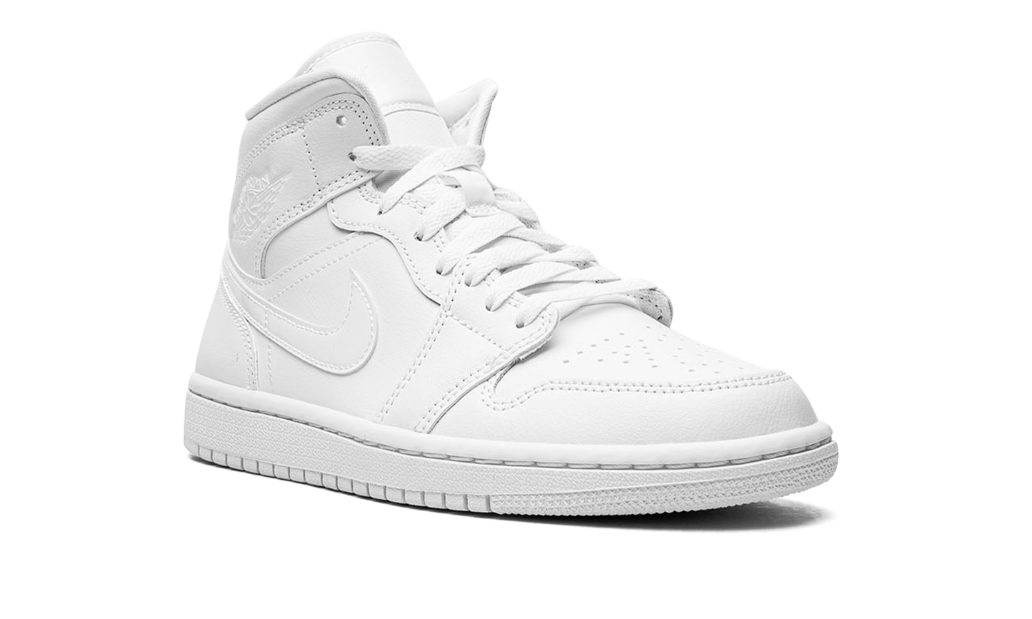 AIR JORDAN 1 MID WMNS Triple White 2022