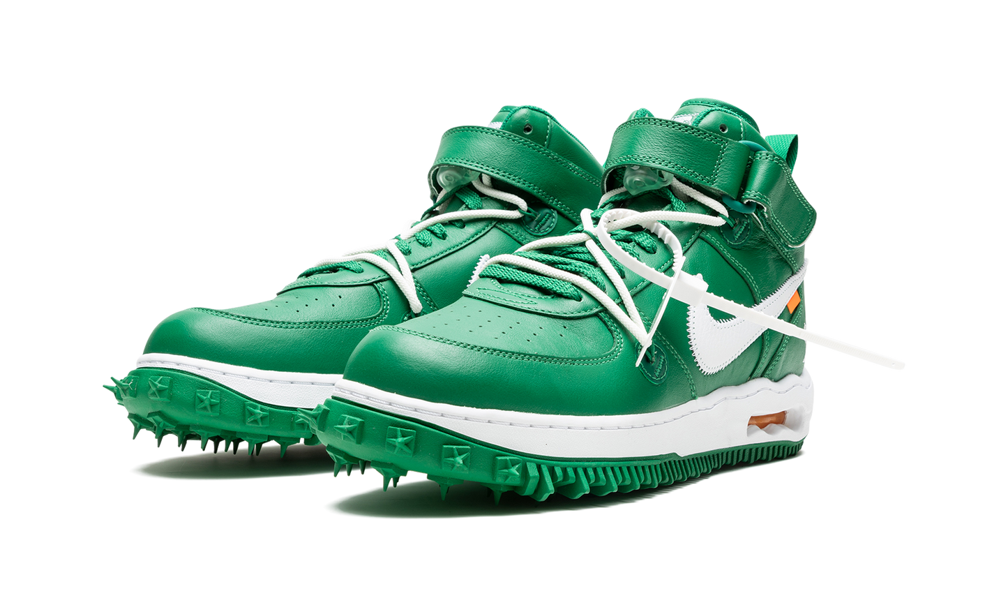 Air Force 1 Mid Off-White - Pine Green