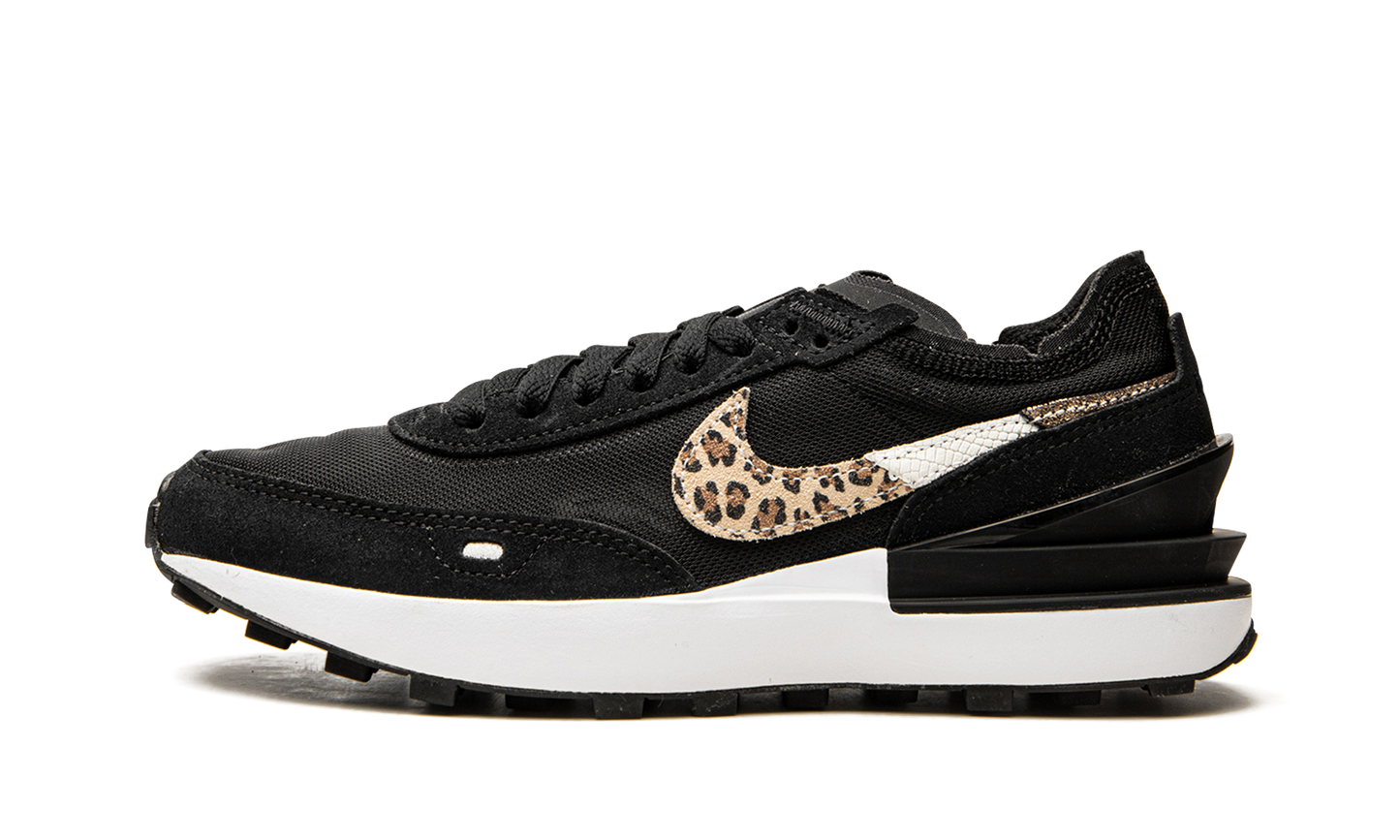 WAFFLE ONE WMNS Black Leopard