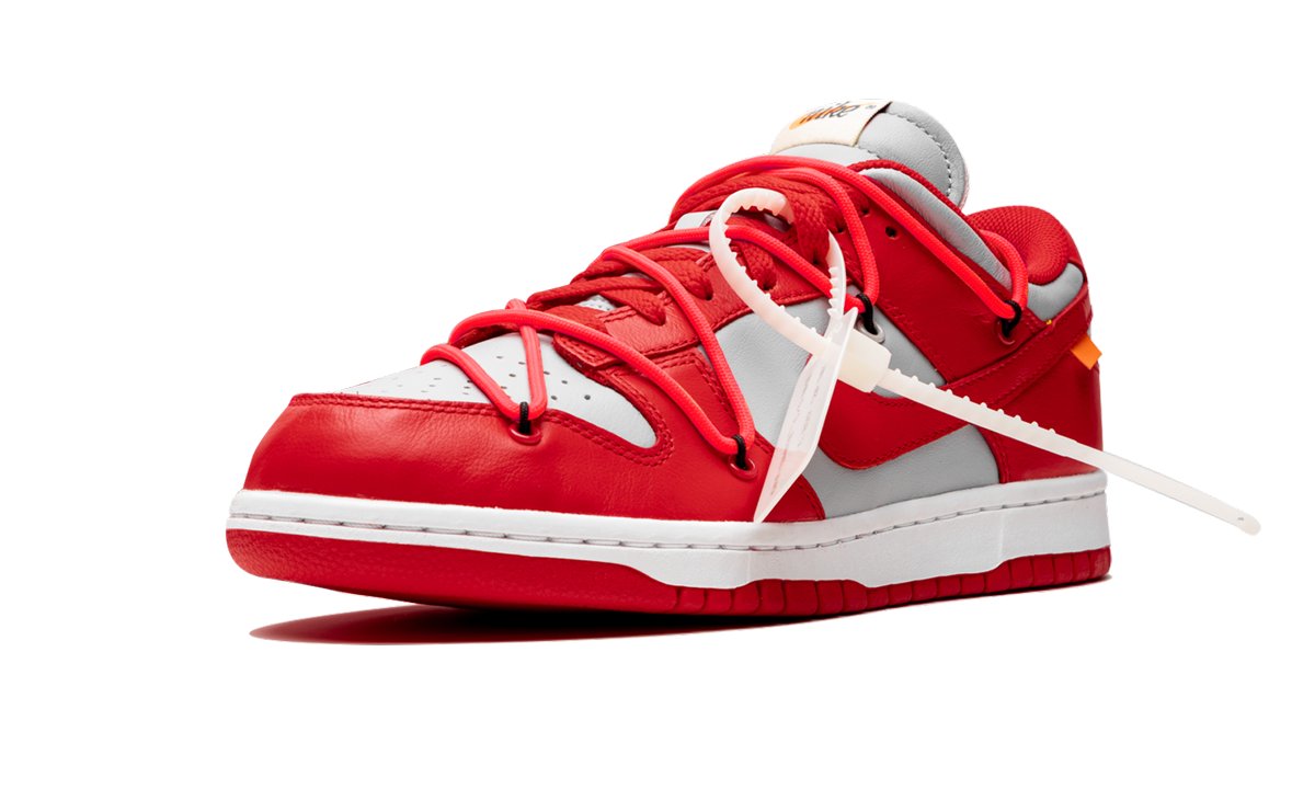 Dunk Low Off-White - University Red
