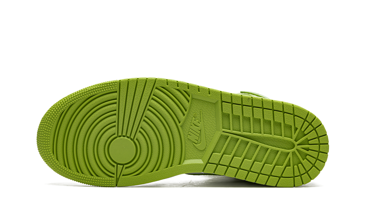 AIR JORDAN 1 MID SE WMNS Green Python