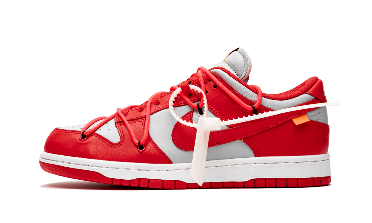 Dunk Low Off-White - University Red