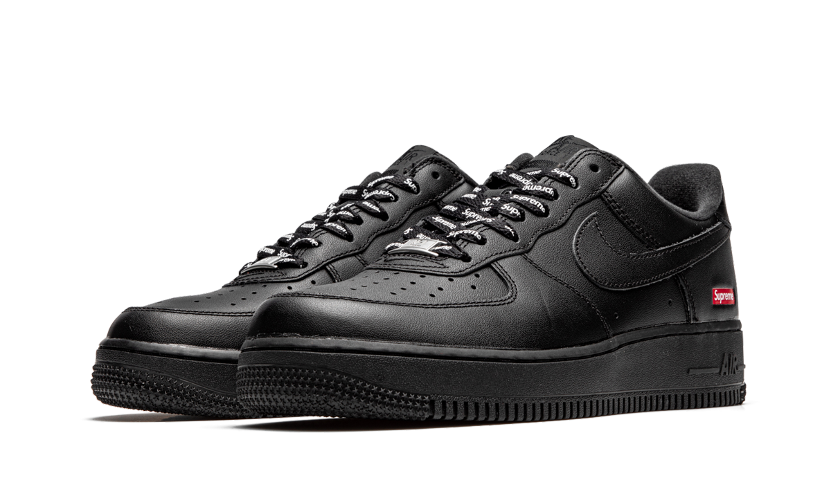 Air Force 1 Low Supreme - Mini Box Logo Black
