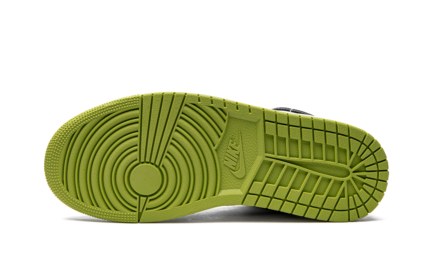 AIR JORDAN 1 LO SE WMNS Vivid Green Snakeskin