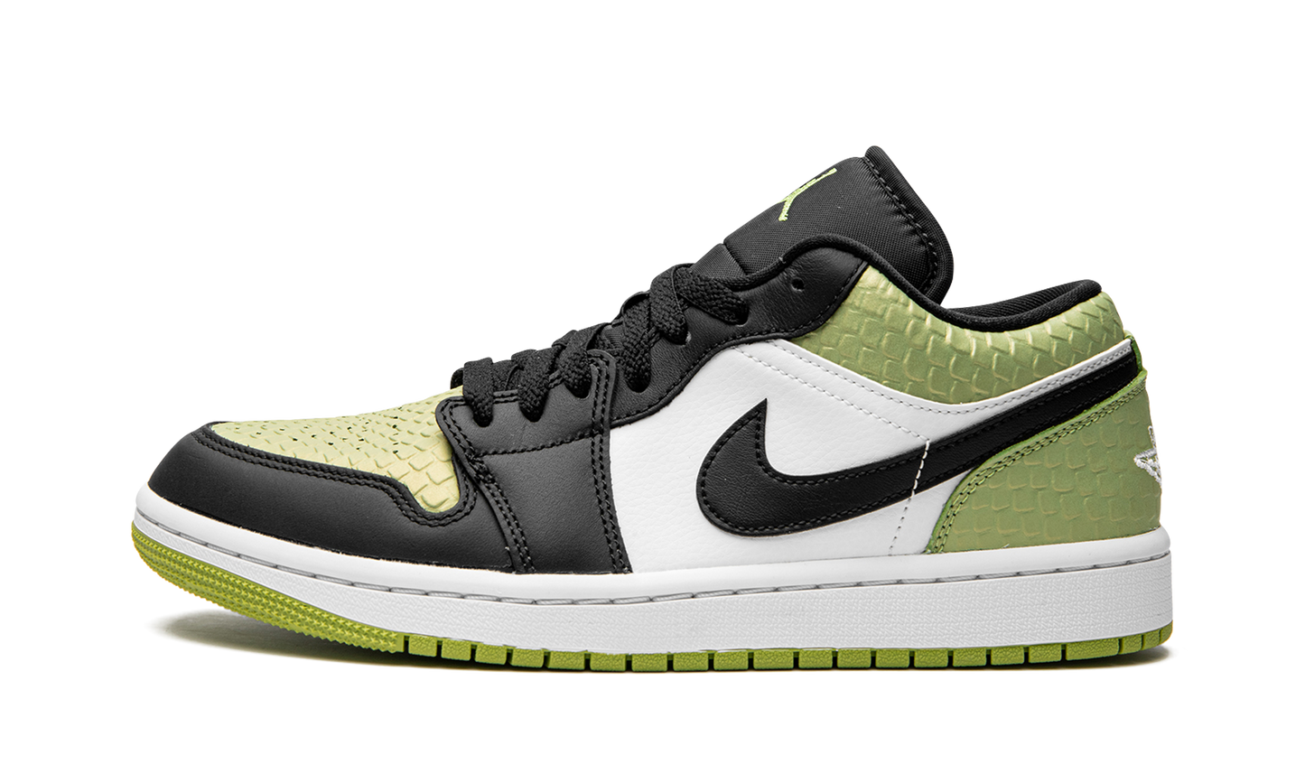 AIR JORDAN 1 LO SE WMNS Vivid Green Snakeskin