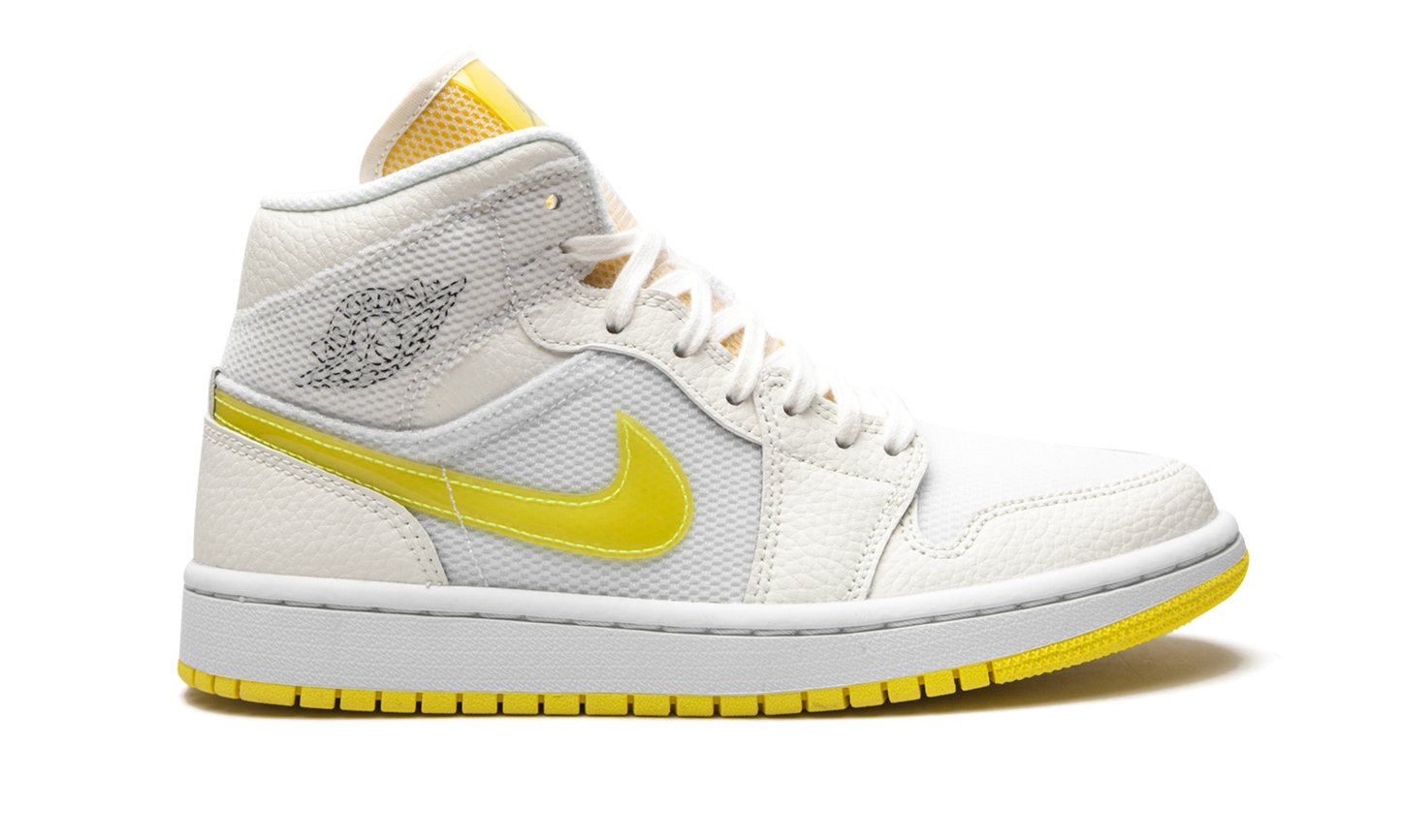 AIR JORDAN 1 MID SE WMNS Voltage Yellow