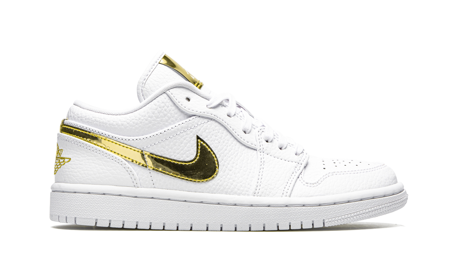 AIR JORDAN 1 LO SE WMNS White Metallic Gold