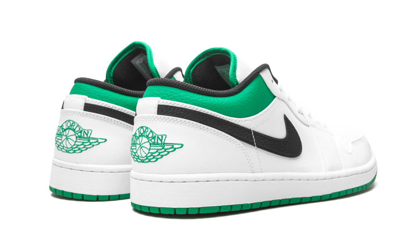 Air Jordan 1 Low White / Lucky Green
