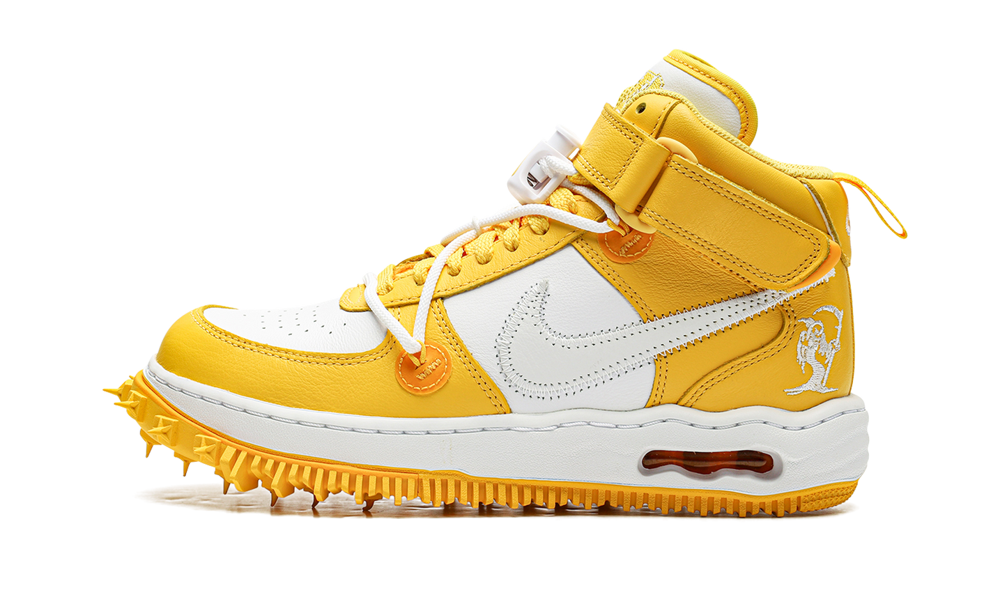 Air Force 1 Mid Off-White - Varsity Maize