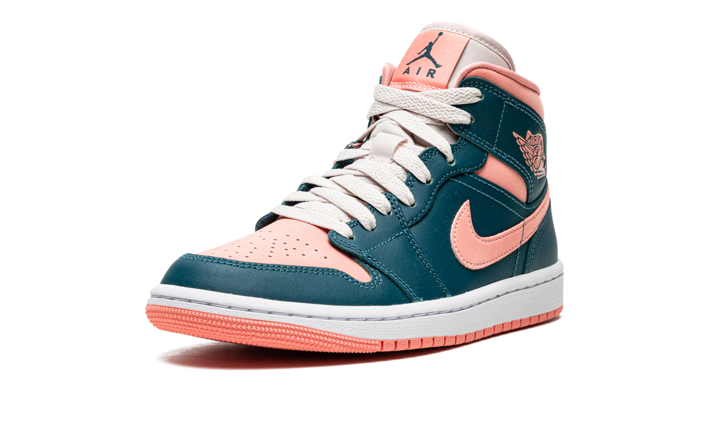 AIR JORDAN 1 MID WMNS Dark Teal Green