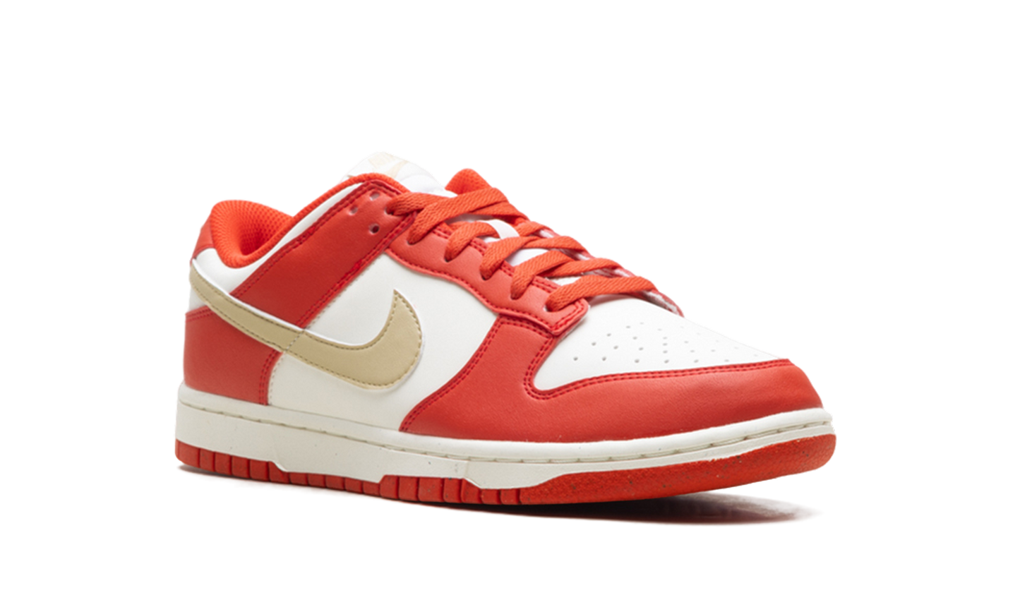 Dunk Low Next Nature WMNS Light Crimson Team Gold
