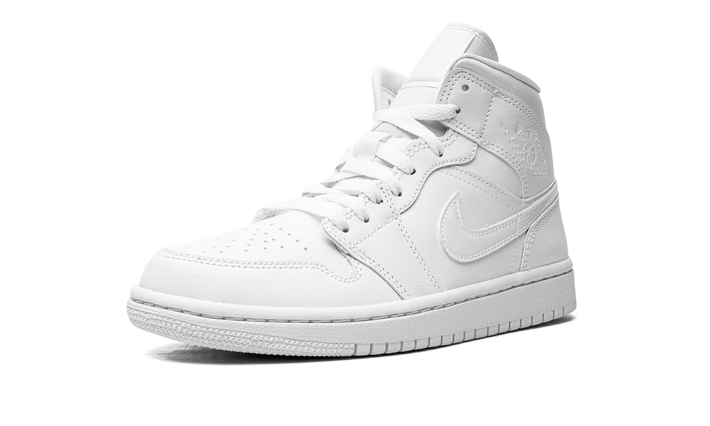 AIR JORDAN 1 MID WMNS Triple White 2022