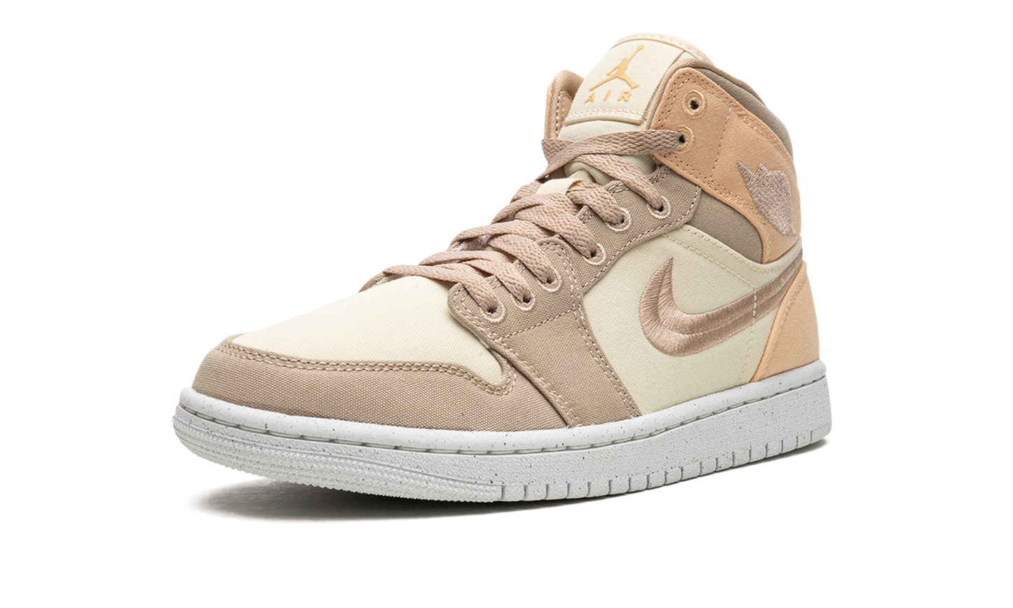 AIR JORDAN 1 MID SE WMNS Canvas Khaki