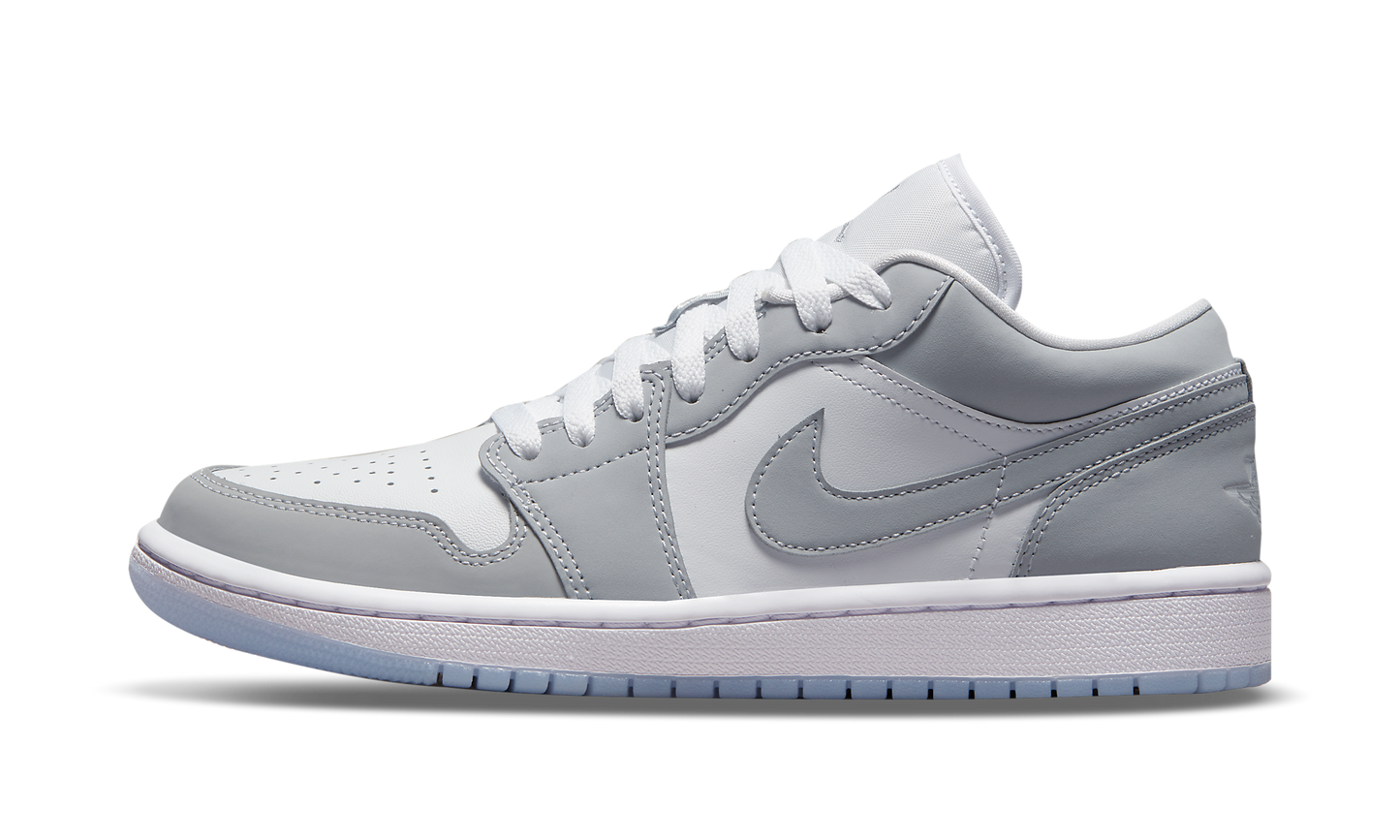 AIR JORDAN 1 LOW WMNS White / Wolf Grey