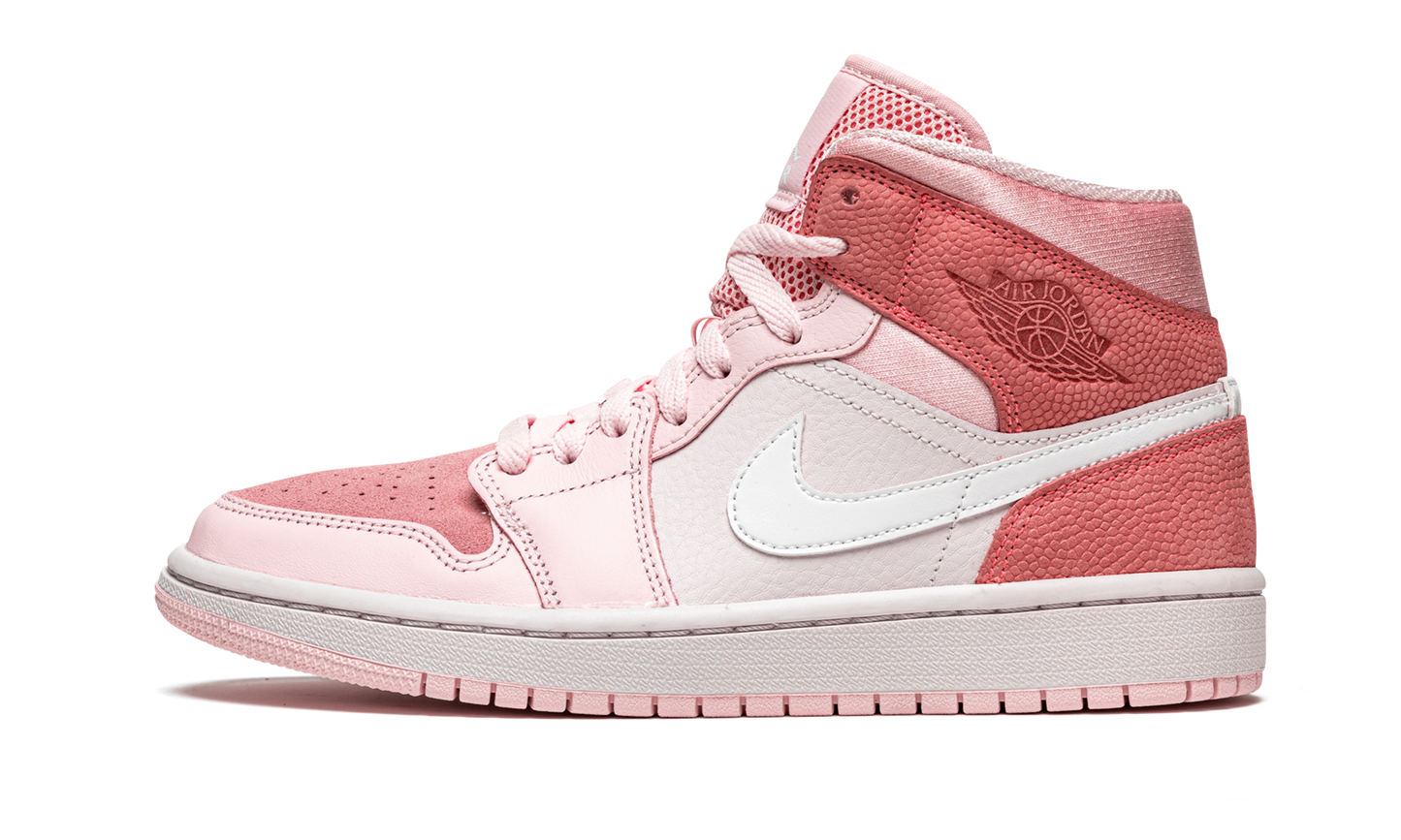 Air Jordan 1 Mid WMNS Digital Pink
