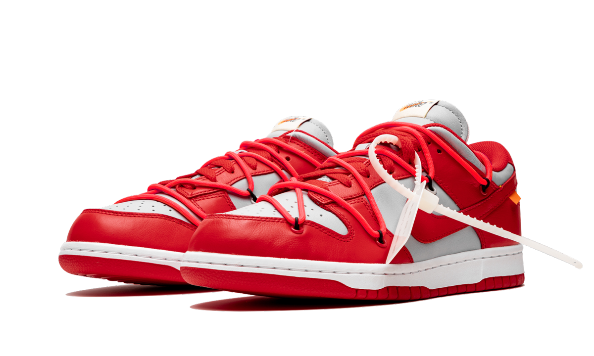 Dunk Low Off-White - University Red