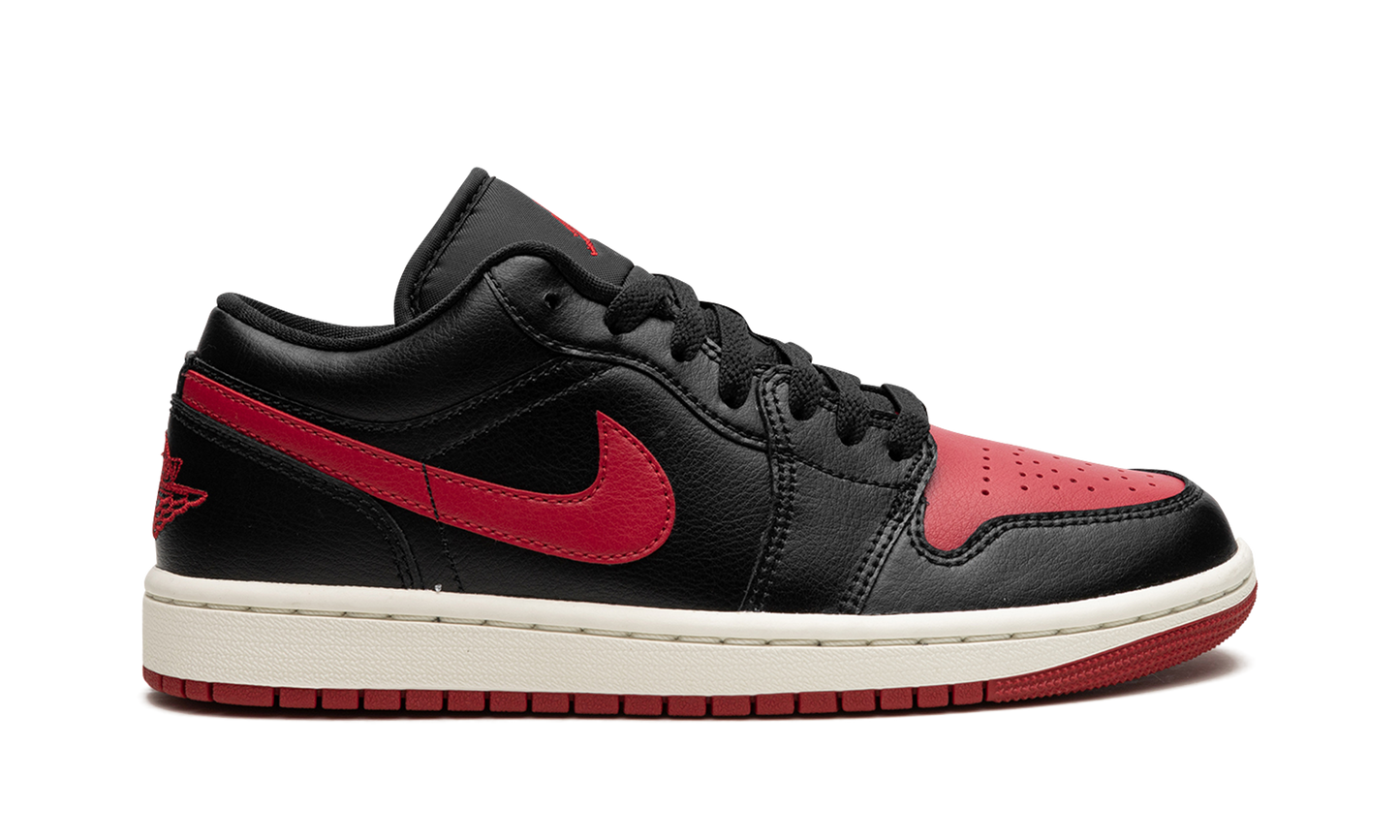 Air Jordan 1 Low WMNS Bred Sail