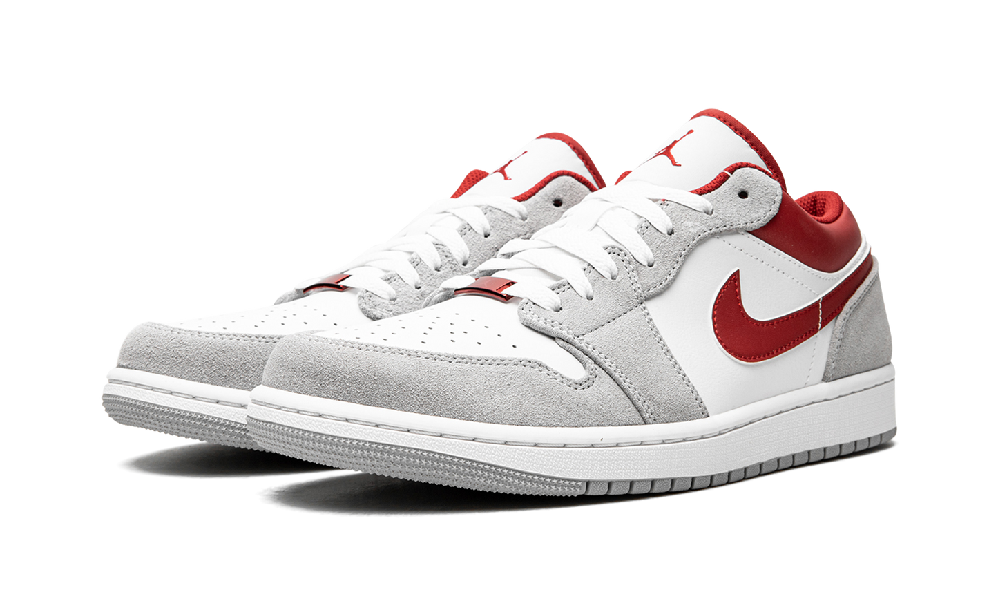 Air Jordan 1 Low SE White / Grey / Red