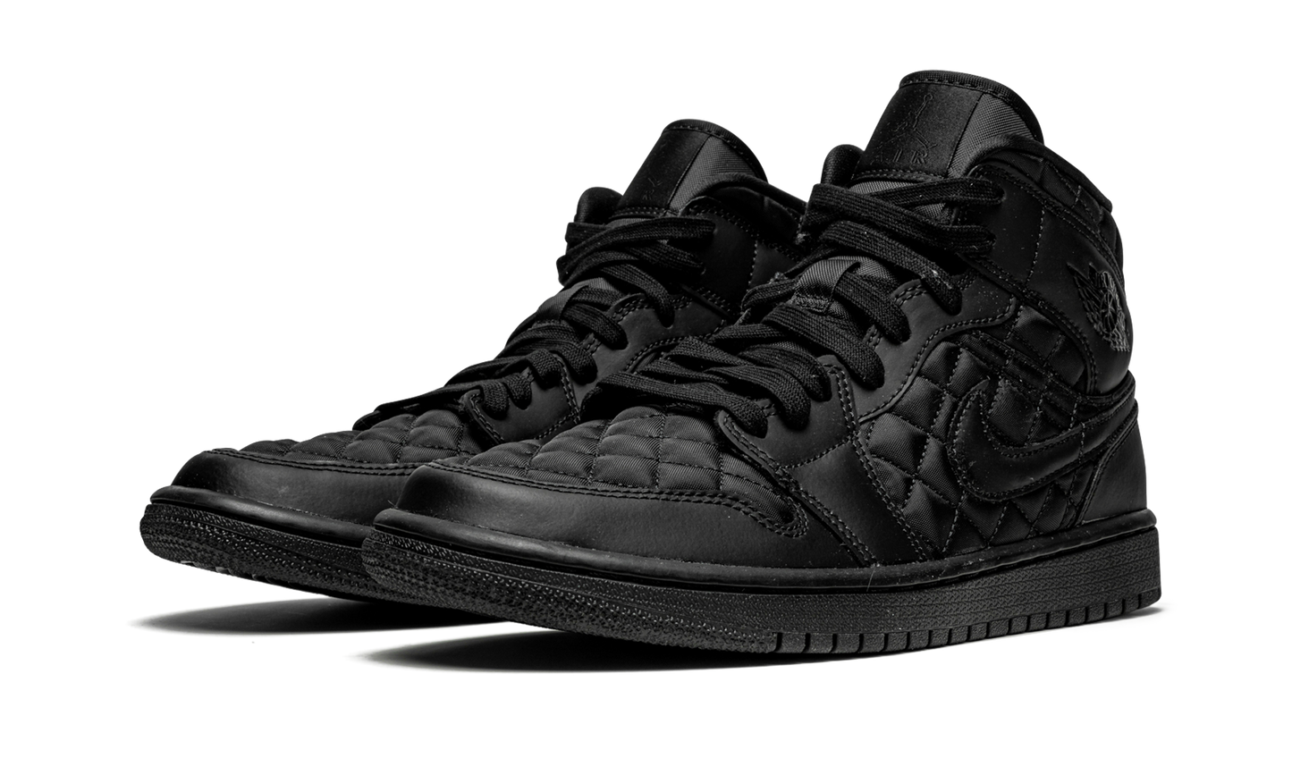 AIR JORDAN 1 MID QUILTED WMNS Black