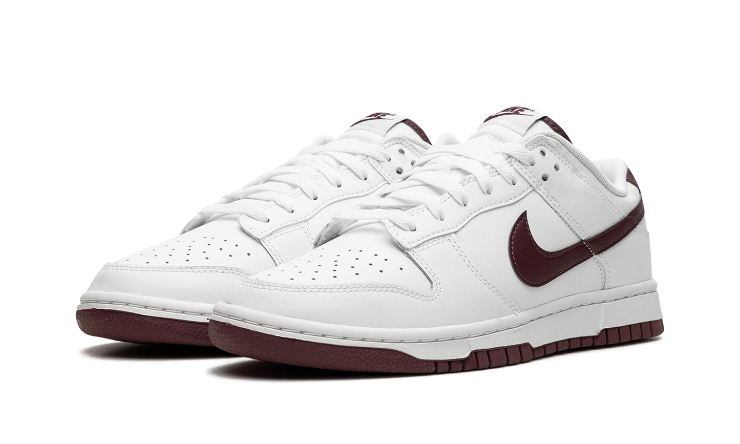 Dunk Low Retro White Night Maroon