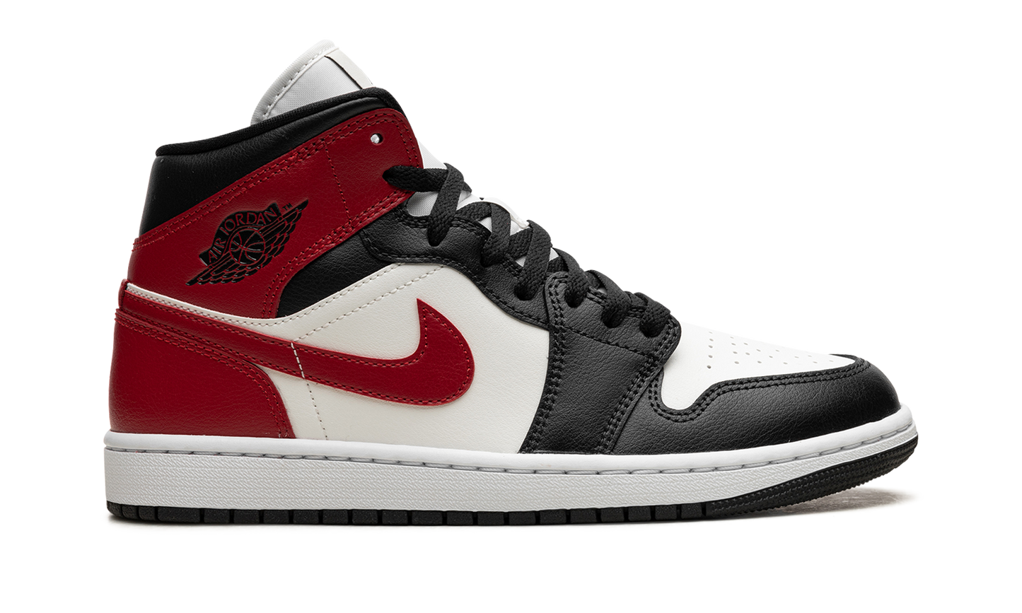AIR JORDAN 1 MID WMNS Black Toe