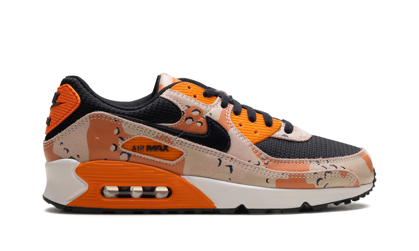 Air Max 90 Premium Bio Beige / Safety Orange / Phantom / Black