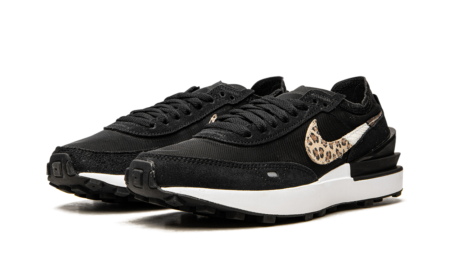 WAFFLE ONE WMNS Black Leopard