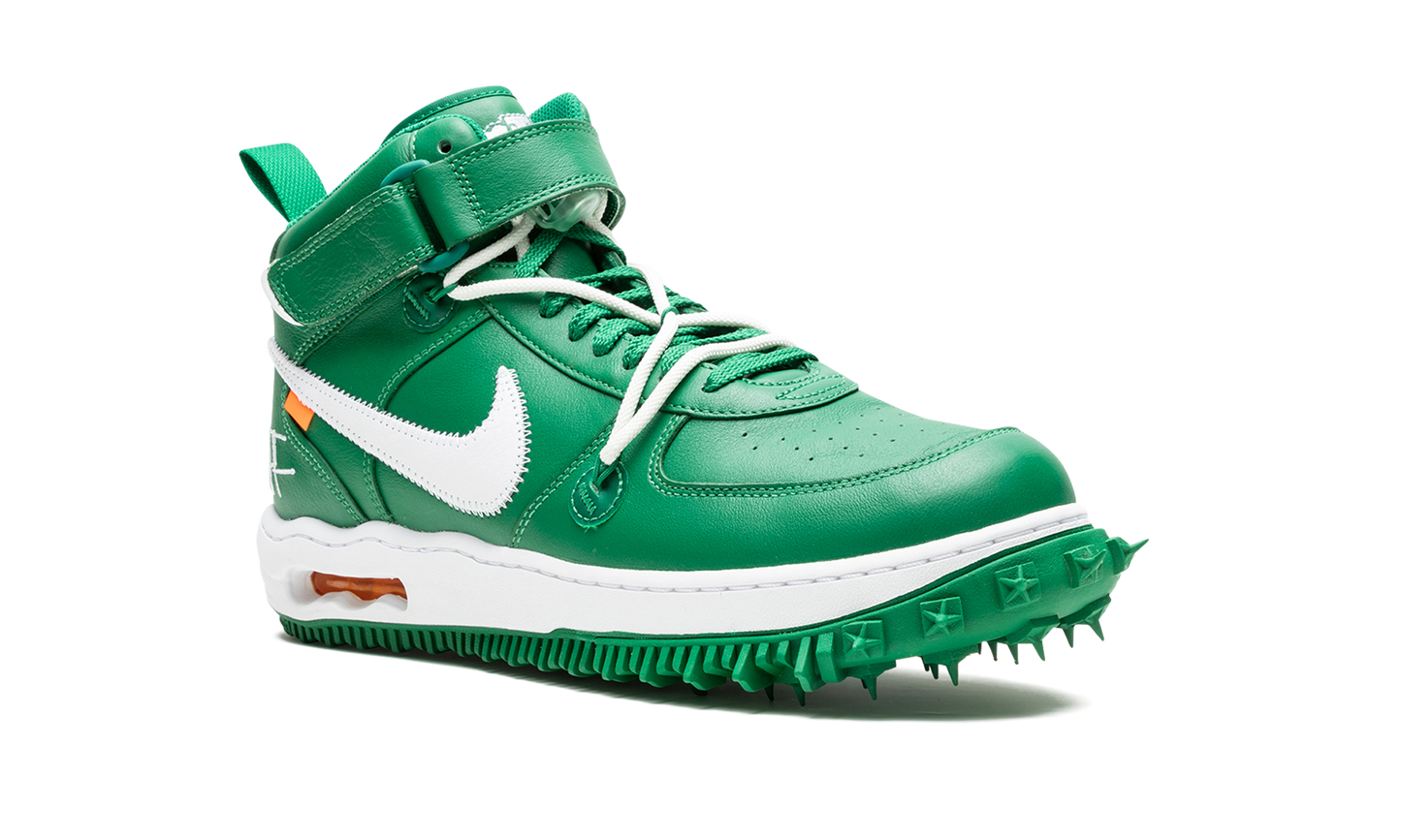 Air Force 1 Mid Off-White - Pine Green