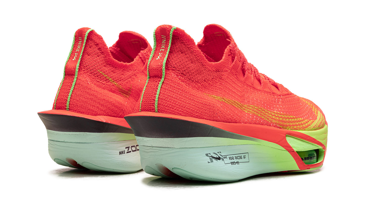 ZoomX AlphaFly 3 WMNS  Bright Crimson Lime Blast