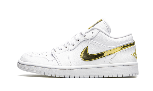 AIR JORDAN 1 LO SE WMNS  White Metallic Gold
