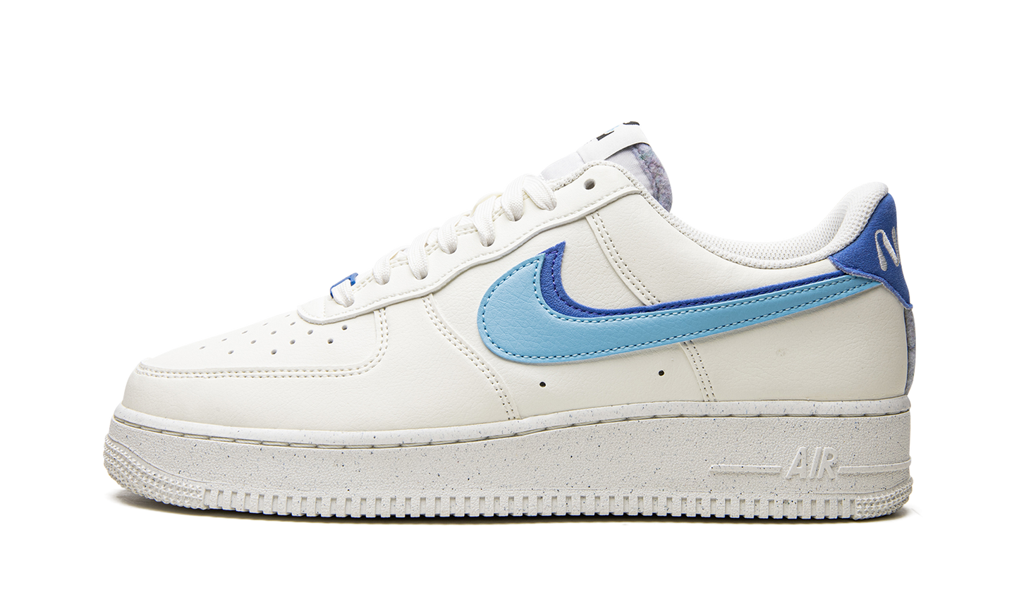 Air Force 1  Double Swoosh - Blue Chill